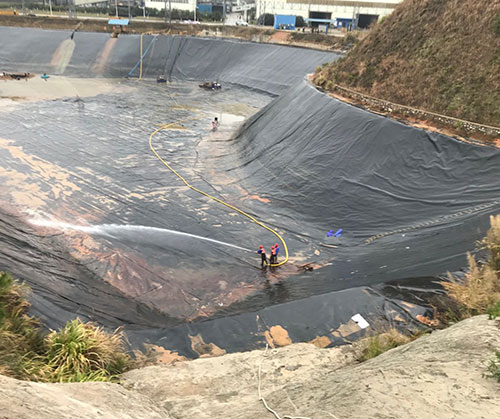 梁溪废水池清理
